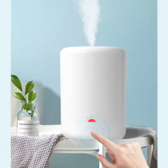 2 Pks Classic LED Light Cool Mist Air Ultrasonic Humidifier