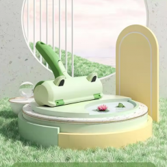 15 Pks Reusable Frog Shape Pet Hair Sticker brush