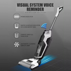 Portable Rechargeable Smart Handheld Floor Scrubber Vertical Vacuum Cleaner