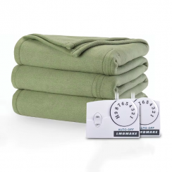 5 Pks Royal Heated King Size Cozy Warm Adjustable Blanket