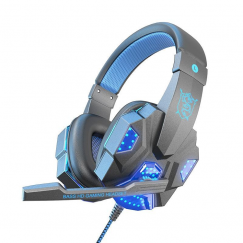 Comfortable Gaming Headset with AAC Codecs On-Ear Over- Ear Wired
